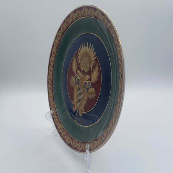 ORIENTAL ACCENT 10 INCH LOCHINVAR DECORATIVE PLATE, Made in China, Porcelain - Picture 2 of 9